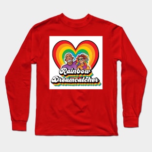 Rainbow Dreamcatcher Heart Logo Long Sleeve T-Shirt